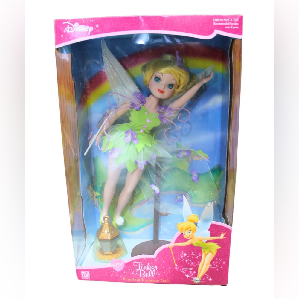 Tinker Bell Porcelain Doll